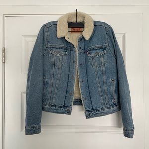 Levis Jean Sherpa Jacket